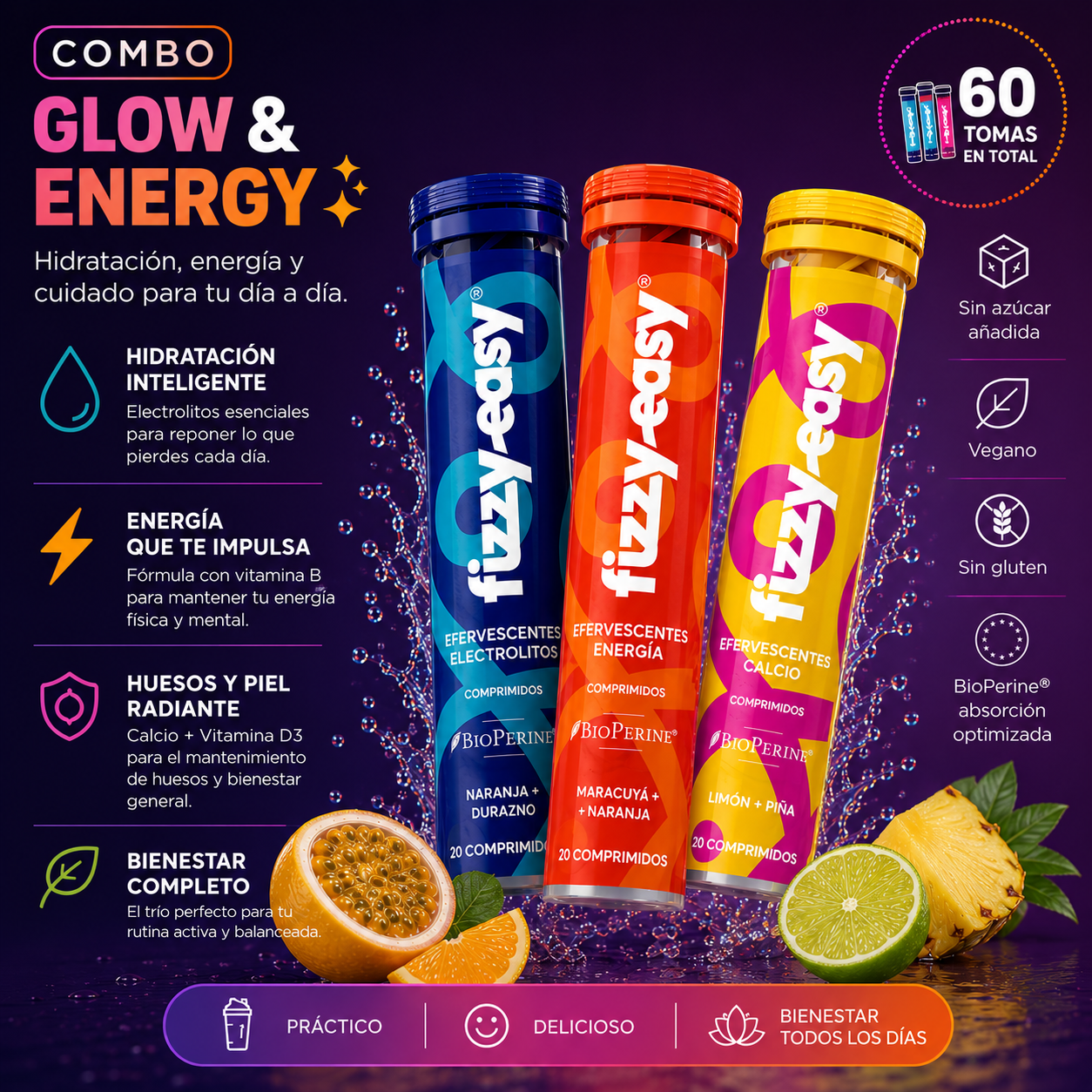 Combo glow y energy✨